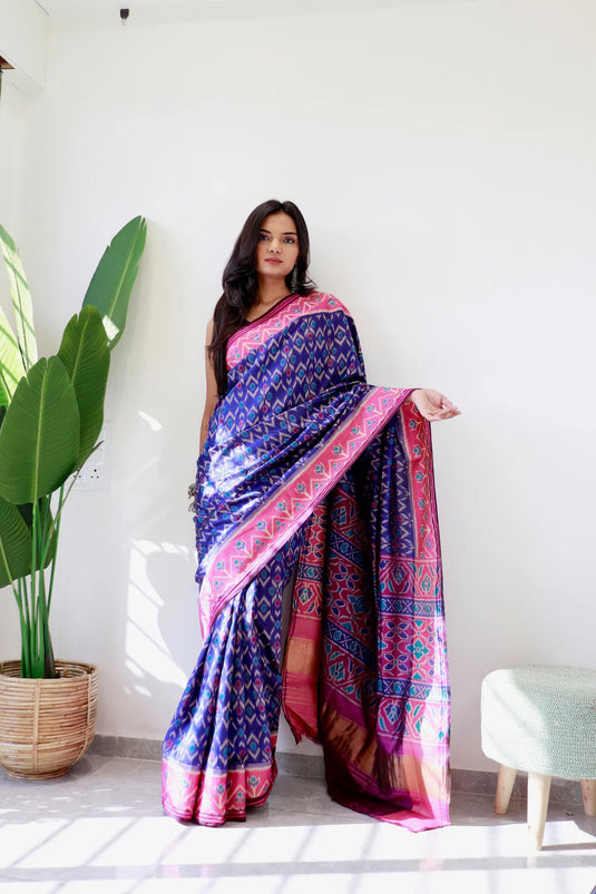 Pure look patola saree 1002