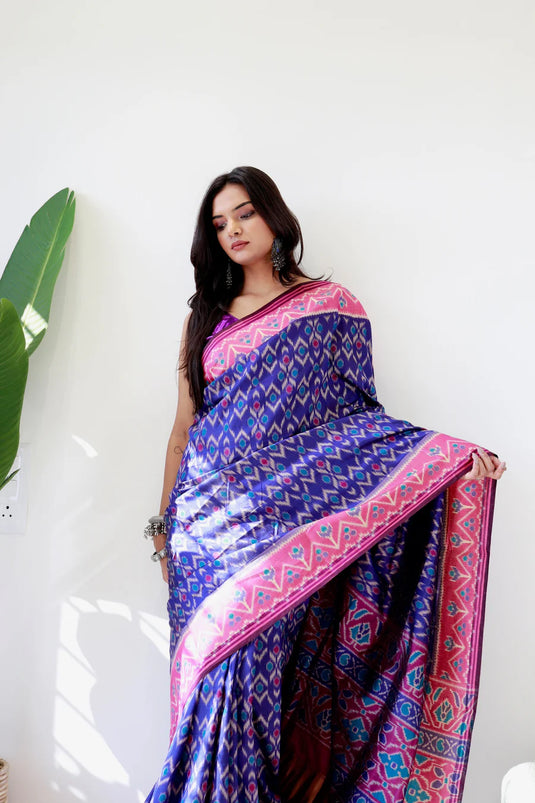 Pure look patola saree 1002