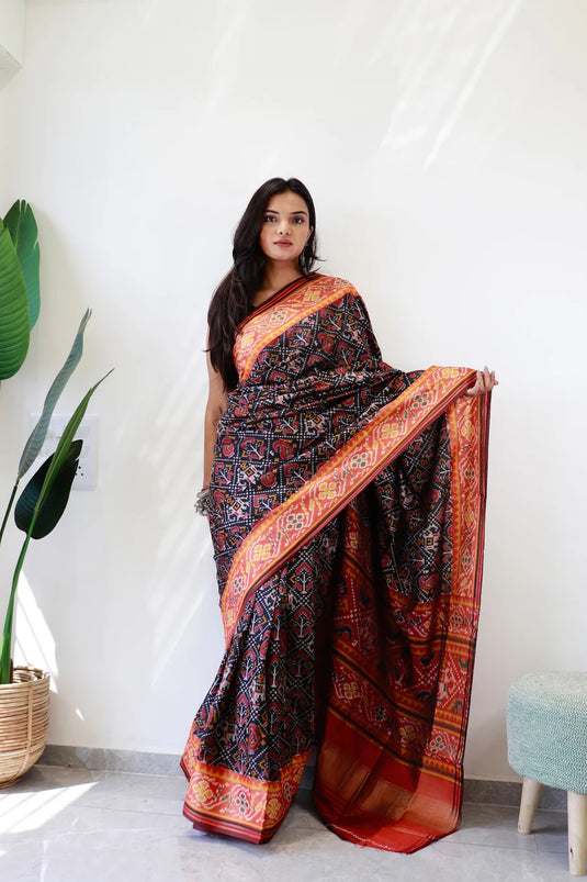 Pure Look Patola Saree 1005