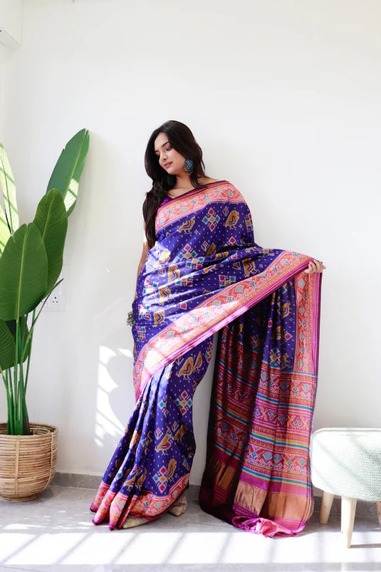 Pure Look Patola Saree 1004