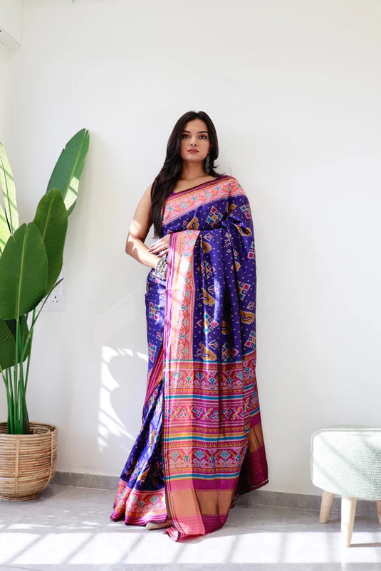 Pure Look Patola Saree 1004