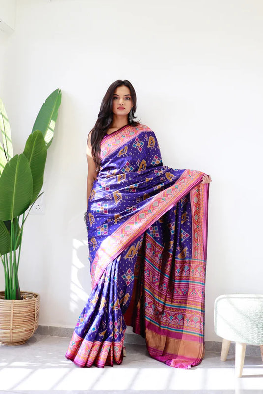 Pure Look Patola Saree 1004